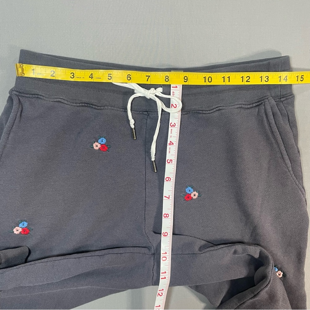 Rails Oakland Sweatpants/Joggers, Vintage Black Flower Buds - Womens Medium - Picture 14 of 16